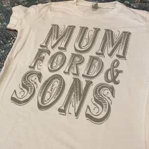 Mumford & Sons 2010 Tour Shirt